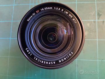 Fujinon XF 16-55mm f/2.8 R LM WR Nano-GI + Filtri