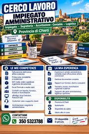 cerc.o lavoro in zona valuto quasi tutto