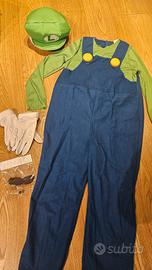 Costume di carnevale Luigi (Super Mario)