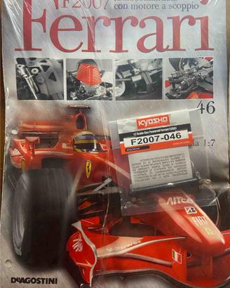 Ferrari F2007 DeAgostini busta montaggio n.46