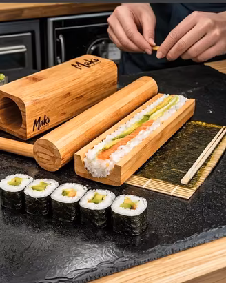 Kit Sushi Maki Master in Bambù