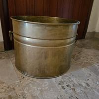 Vaso/Porta fiori in ottone extra large