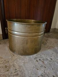 Vaso/Porta fiori in ottone extra large