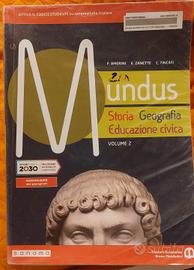 Mundus. Vol 2 Storia, geografia, ed.  civica.