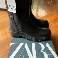 Zara Beatles pelle nero tg.39