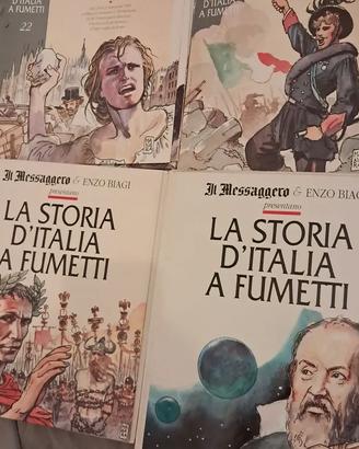 Serie completa 32 numeri Storia d'Italia a Fumetti