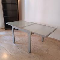 TAVOLO IN VETRO PER CUCINA/SOGGIORNO