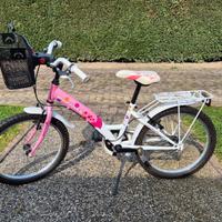 Bicicletta rosa da bambina 20