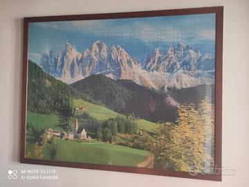Puzzle 2000 pezzi  incorniciato 