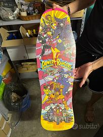 Skateboard Power Rangers Anni 90 Sigillato
