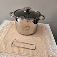 Pentola In Acciaio Inox Induzione 