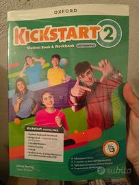 Kickstart 2 student's book and work book NUOVO