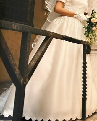 Abito da sposa vintage anni 90
