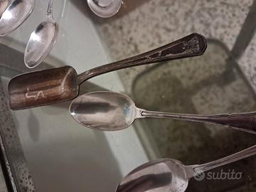 set di cucchiani da te da 6 e cucchiaio da zuccher