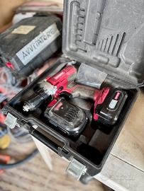 Trapano avvitatore a batteria Yamato da 14,4V