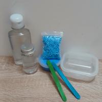 Kit slime azzurro