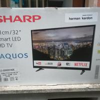 televisore Aquos Sharp 32 led HD TV