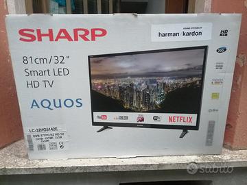 televisore Aquos Sharp 32 led HD TV