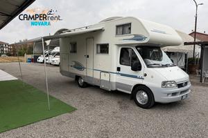 Adria CORAL 680 SK- MANSARDATO LETTI CASTELLO IN C