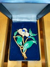 Spilla bigiotteria vintage 