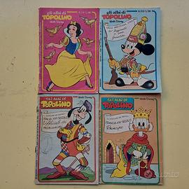 Fumetti GLI ALBI DI TOPOLINO a 1 euro l'uno