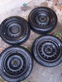 Cerchi raggio 14, 5 e 1/2 J ET36 4x100