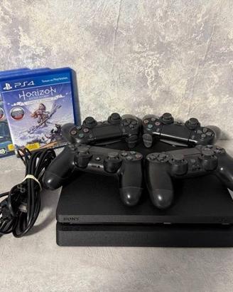 PlayStation 4 Slim nera
