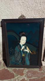 Trittico Quadri Giapponesi 