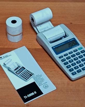 Calcolatrice con stampante