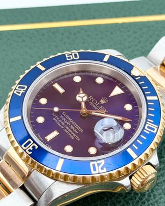 Rolex Submariner Purple, 16613, Full set, Permute
