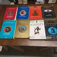 8 Romanzi di Christian Jacq su Ramses e Kheops 