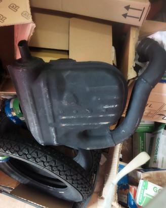 vespa t5. marmitta 