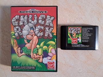 Chuck Rock gioco ORIGINALE Sega Mega Drive