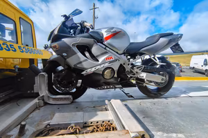 Honda cbr F4i incidentata 