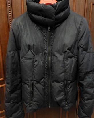 Piumino donna nero Sisley