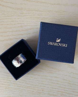 Anello a fascia in cristallo originale Swarovski