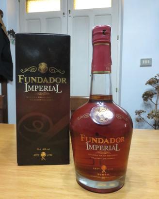 Bottiglia da 70 cl di  Brandy Fundador Imperial
