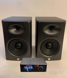 Diffusori JBL LSR2328P + Streamer Wiim Ultra
