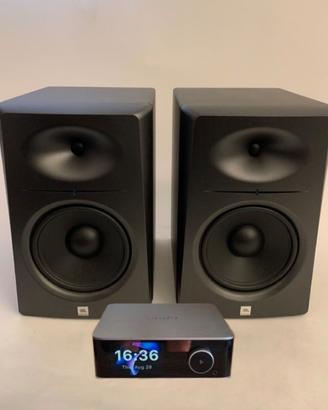 Diffusori JBL LSR2328P + Streamer Wiim Ultra