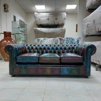Divano chesterfield club Arlequin Patchwork... 