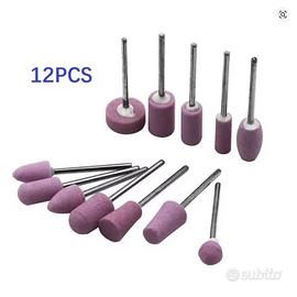 12 Pz Lucidatura abrasivo per Molatura Gambo 2,35m