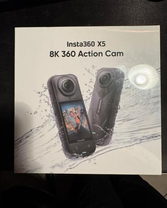 insta360 x5 nuova sigillata