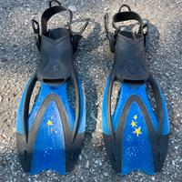 Pinne regolabili bambino 32/33/34/35