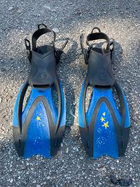 Pinne regolabili bambino 32/33/34/35