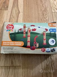 Gioco pista per biglie