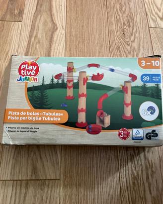 Gioco pista per biglie
