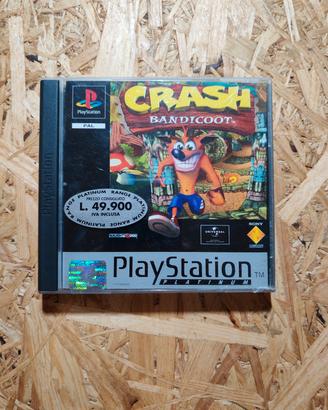 Crash Bandicoot PS1 Platinum - PAL ITA  