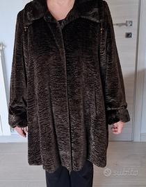 finta pelliccia on viscosa e cotone