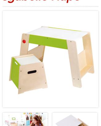 tavolo con sgabello Hape