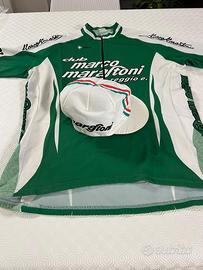 Componenti Campagnolo e maglia corsa vintage